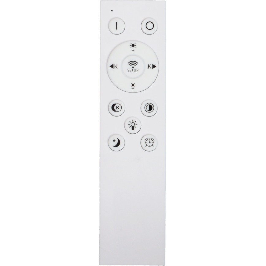 Fulgur s-43059 - Plafon LED dimável NOMY LED/50W/230V 3000-6500K Ø 60 cm UGR19 IP40 Wi‑Fi preto + controlo remoto