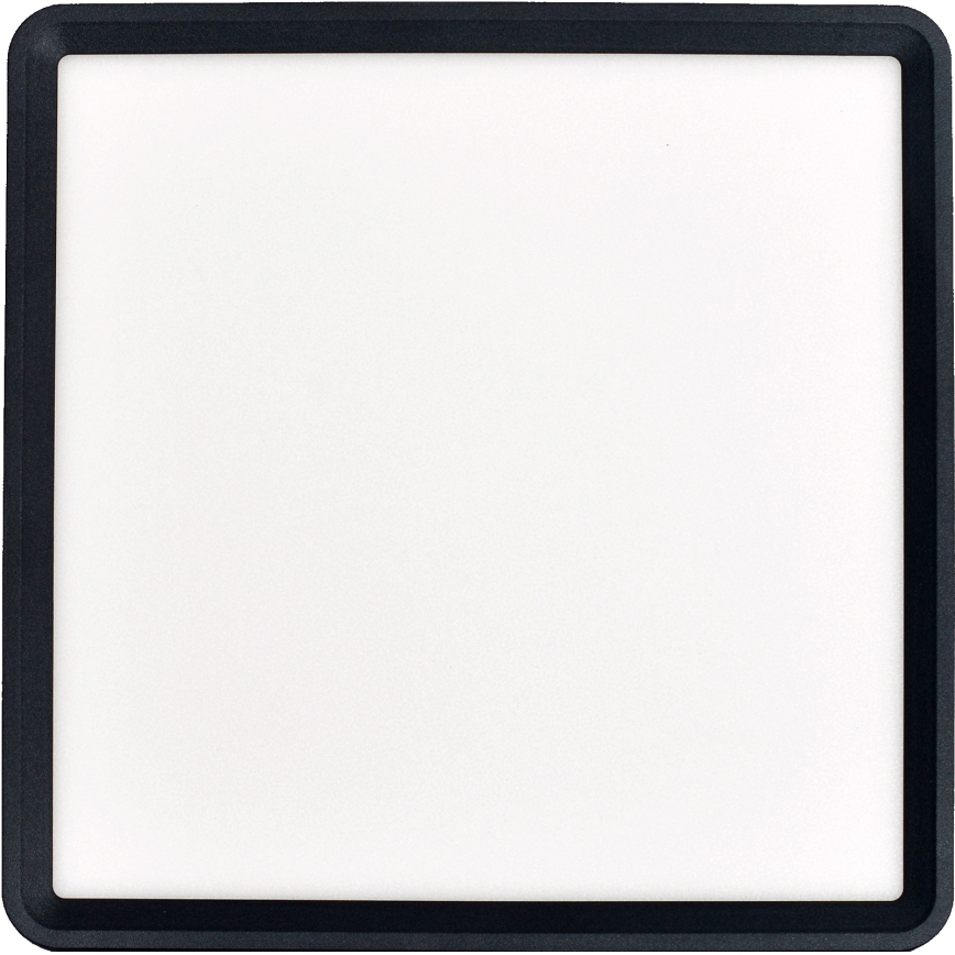 Fulgur s-43101 - Candeeiro de tecto LED NOMY LED/24W/230V 3000/4000/6500K IP40 30x30 cm preto