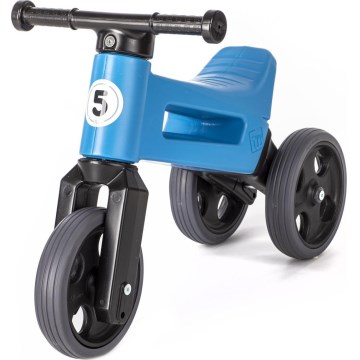 Funny Wheels - Bicicleta de equilíbrio 2 em 1 RIDER SPORT azul/preto