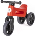Funny Wheels - Bicicleta de equilíbrio 2 em 1 RIDER SPORT vermelha/preta