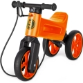 Funny Wheels - Bicicleta de Equilíbrio 2 em 1 RIDER SUPER SPORT laranja/preta