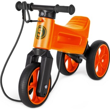 Funny Wheels - Bicicleta de Equilíbrio 2 em 1 RIDER SUPER SPORT laranja/preta