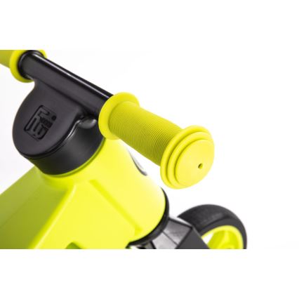 Funny Wheels - Bicicleta de equilíbrio 2 em 1 RIDER SUPER SPORT verde/preto