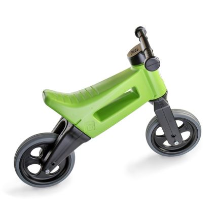 Funny Wheels - Bicicleta sem pedais 2 em 1 RIDER SPORT verde/preto