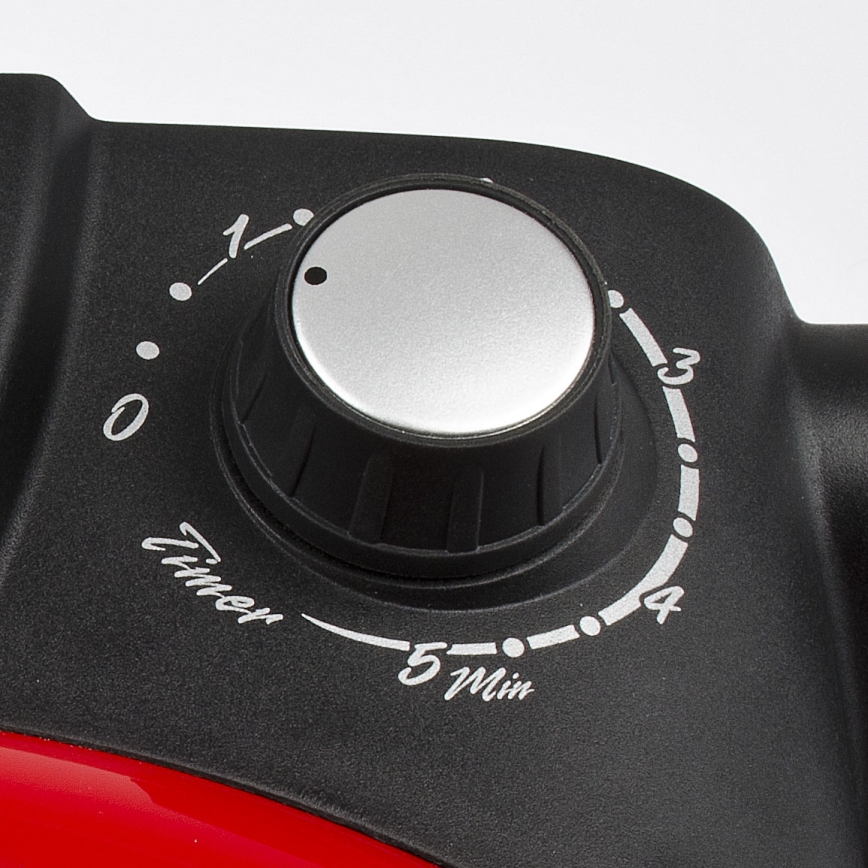 G3Ferrari G1000602 - Forno para pizza DELIZIA 1200W/230V vermelho