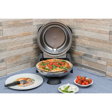 G3Ferrari G1000606 - Forno de Pizza DELIZIA 1200W/230V prateado