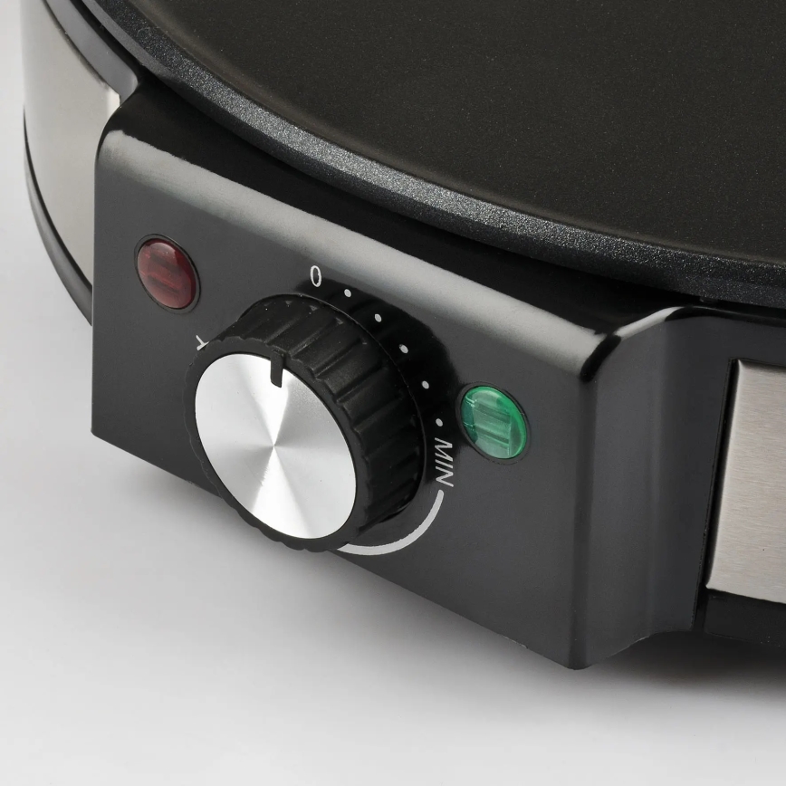 G3Ferrari G1009800 - Máquina de crepes PROFI-CREPE 1200W/230V inox/preto