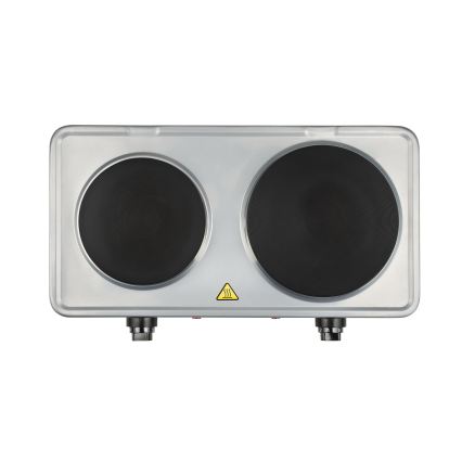 G3Ferrari G10122 - Fogão elétrico de duas placas 2500W/230V, em inox