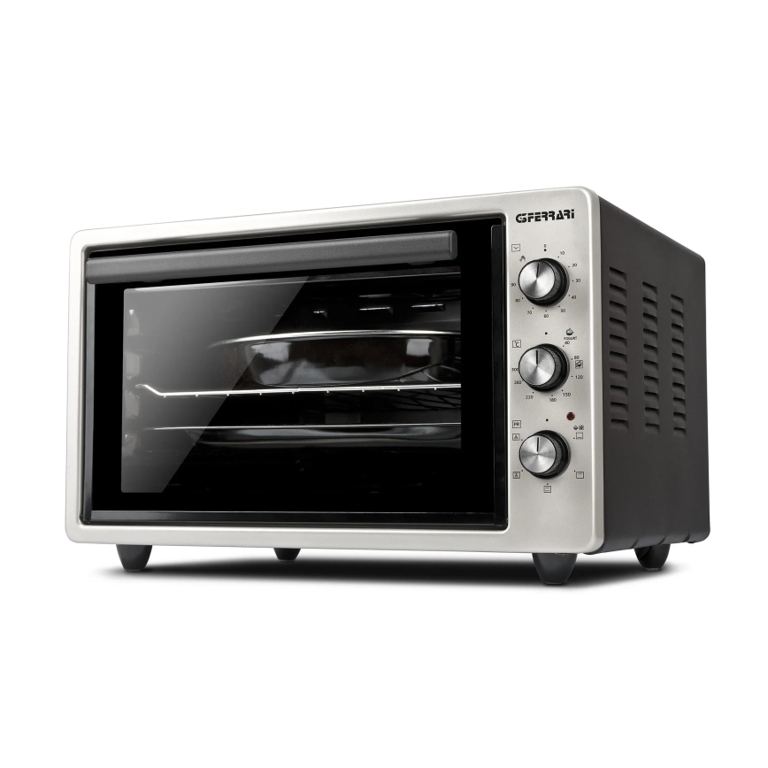 G3Ferrari G1015300 - Forno de convecção ROSTO 1400W/230V 45 l inox/preto