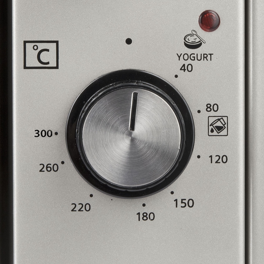 G3Ferrari G10154 - Forno de convecção 1800W/230V 58 L aço inoxidável