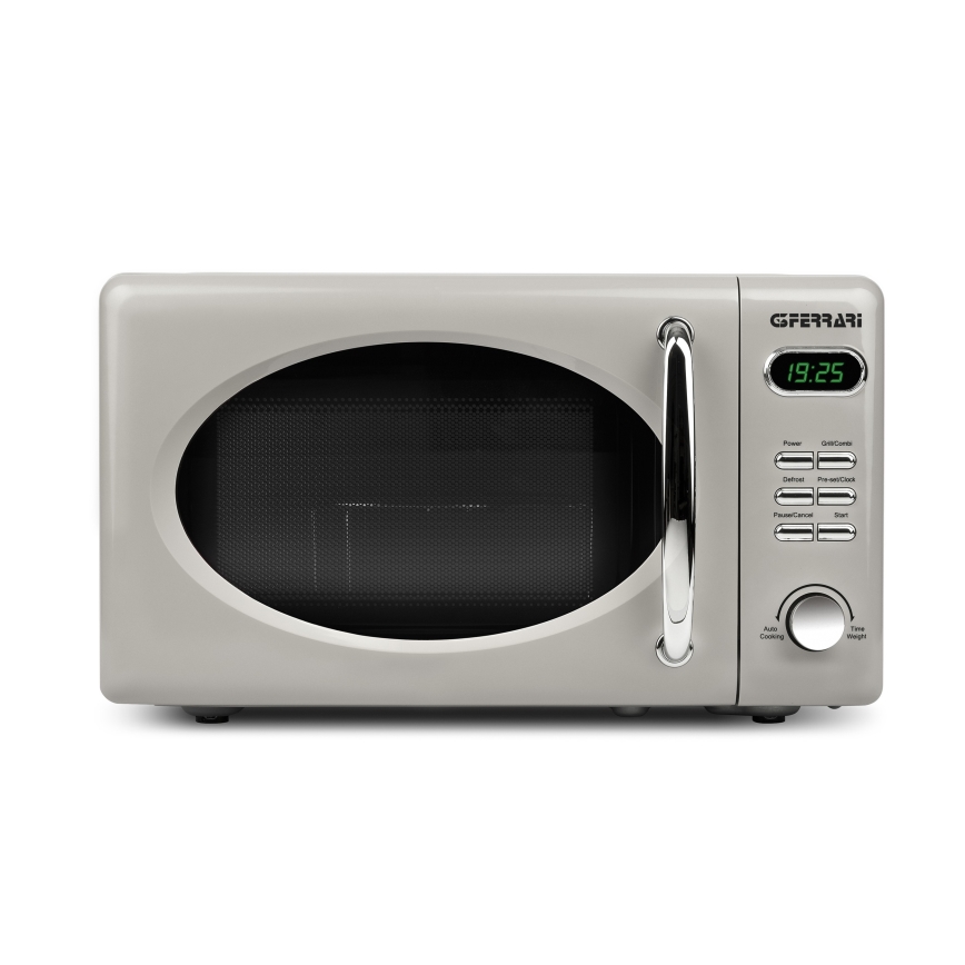 G3Ferrari G1015510 - Micro-ondas com grill 1150 W/230 V 20 L, cor creme