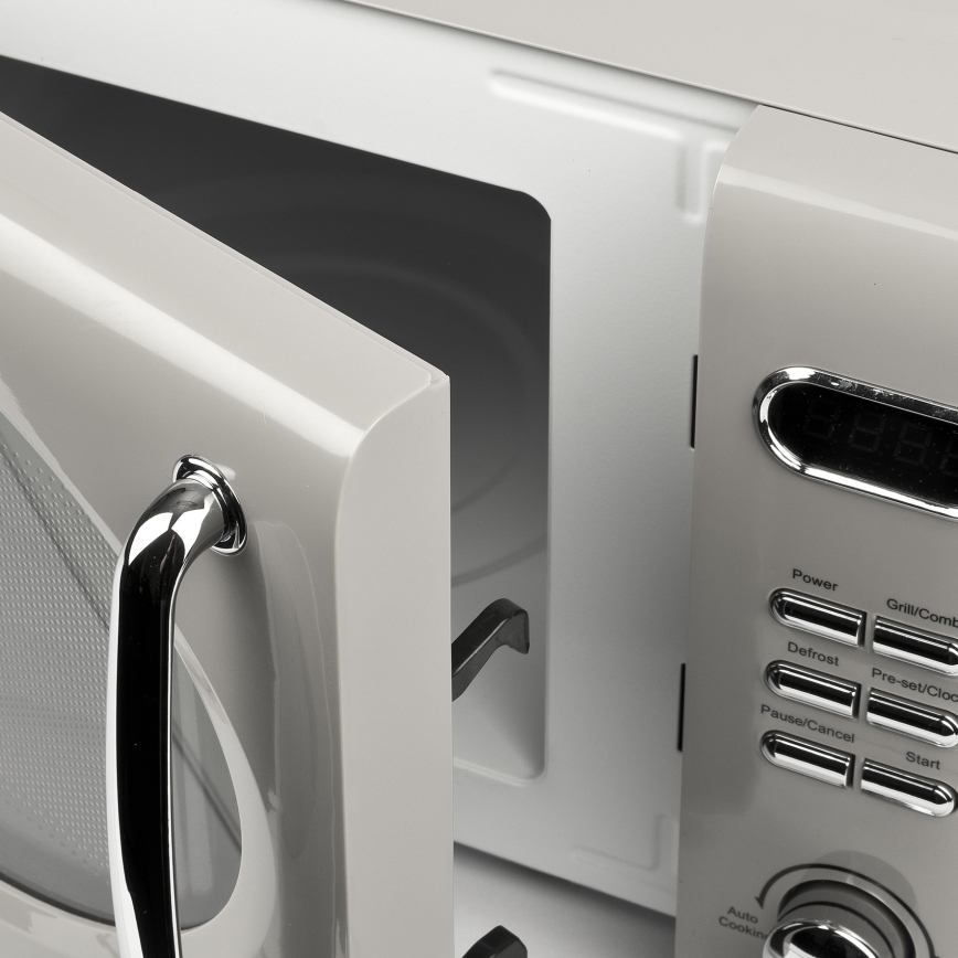 G3Ferrari G1015510 - Micro-ondas com grill 1150 W/230 V 20 L, cor creme