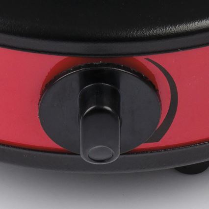 G3Ferrari G1015700 - Placa de indução portátil de uma zona FURNEL 500W/230V preto/vermelho