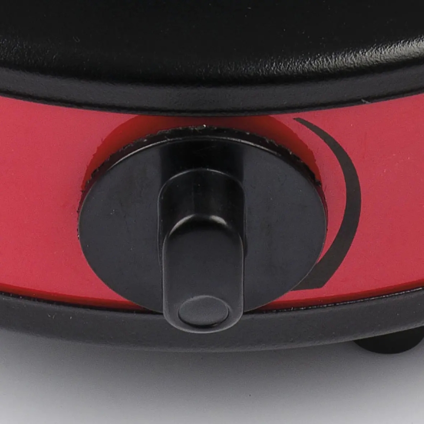 G3Ferrari G1015700 - Placa de indução portátil de uma zona FURNEL 500W/230V preto/vermelho
