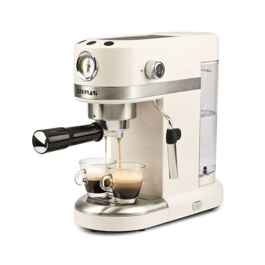 G3Ferrari G1016801 - Máquina de espresso com alavanca AMARCORD 1350W/230V 15 bar creme