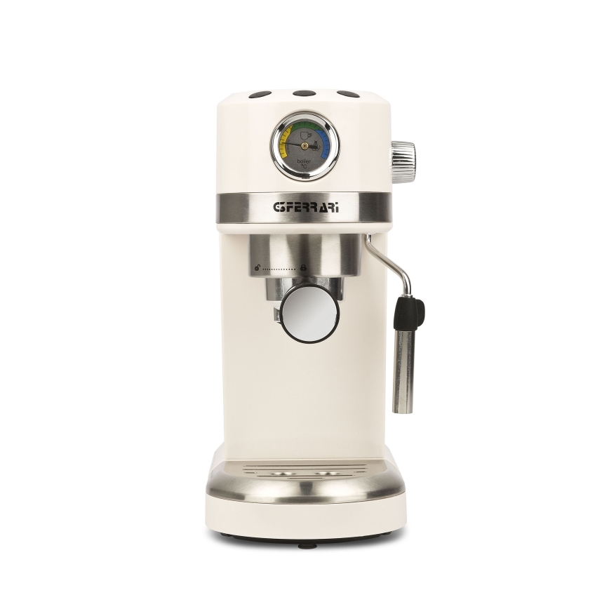 G3Ferrari G1016801 - Máquina de espresso com alavanca AMARCORD 1350W/230V 15 bar creme