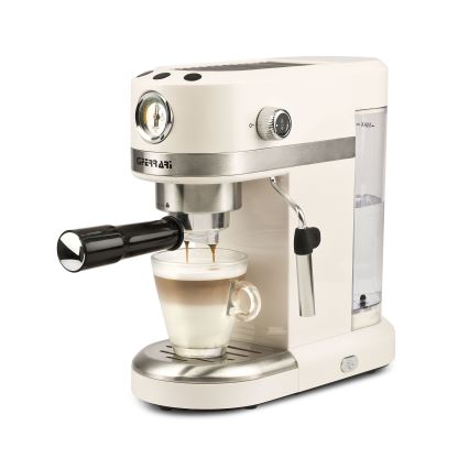 G3Ferrari G1016801 - Máquina de espresso com alavanca AMARCORD 1350W/230V 15 bar creme