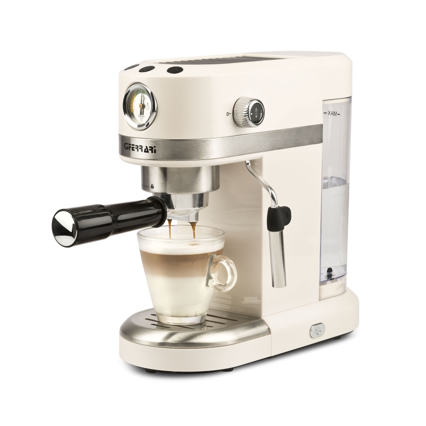 G3Ferrari G1016801 - Máquina de espresso com alavanca AMARCORD 1350W/230V 15 bar creme