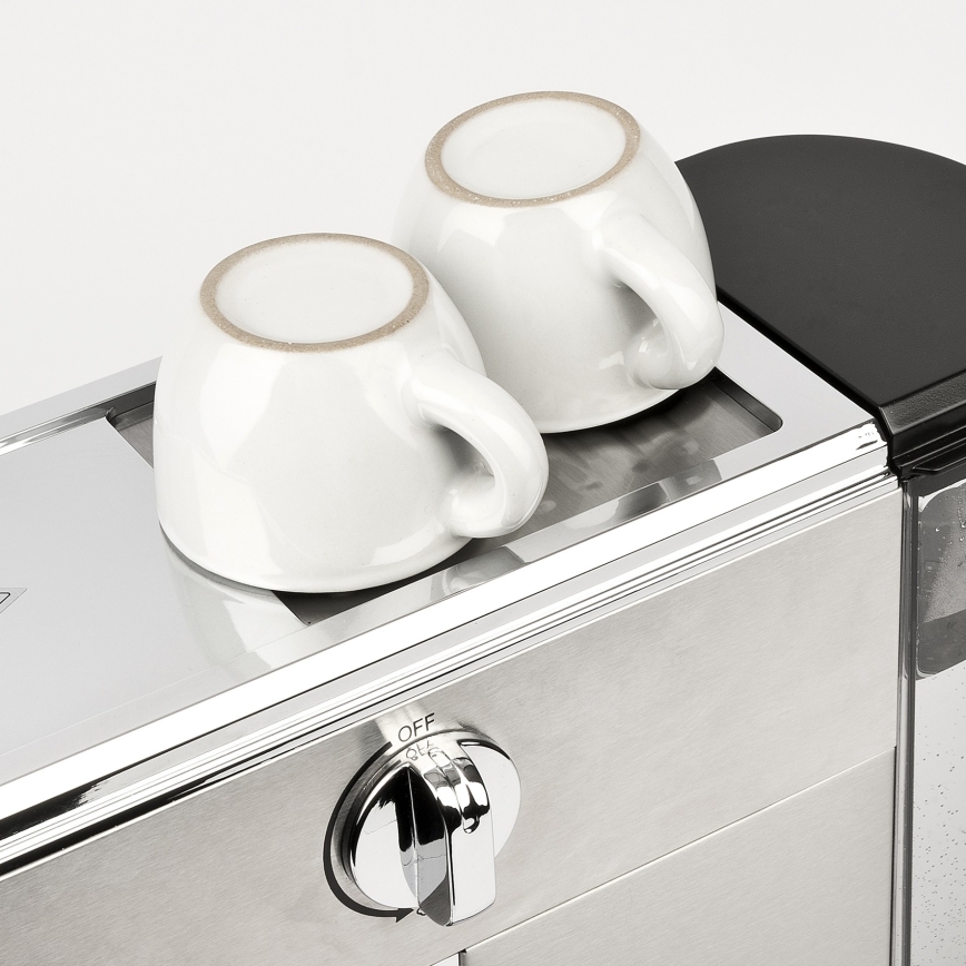 G3Ferrari G1018900 - Máquina de café espresso de alavanca 1350W/230V 15 bar aço inoxidável