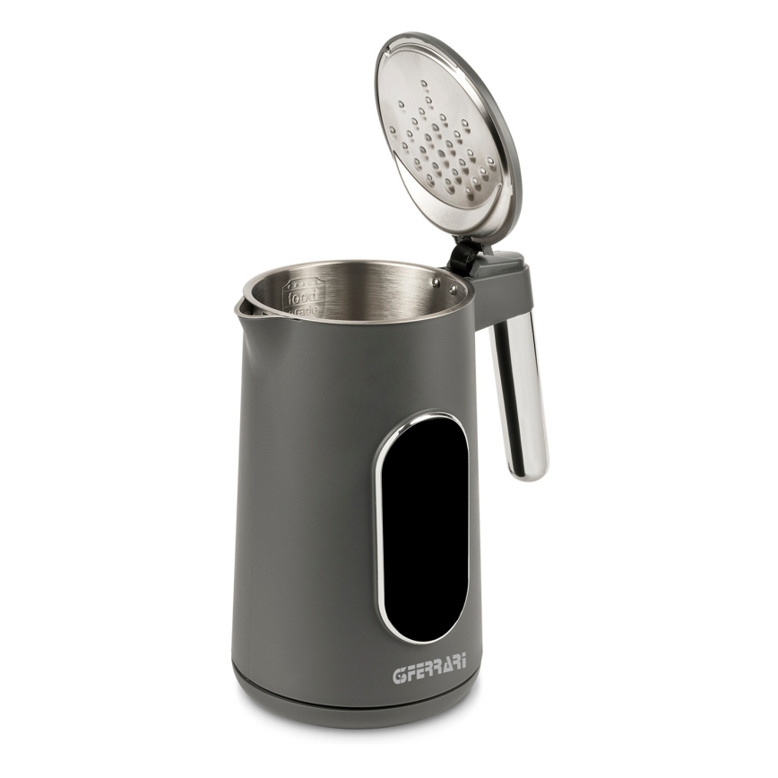 G3Ferrari G1020500 - Chaleira elétrica 1,7 l TISANIERE 2200W/230V cinzenta