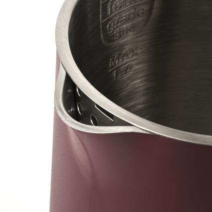 G3Ferrari G1020502 - Chaleira elétrica 1,7 l 2200W/230V vermelha