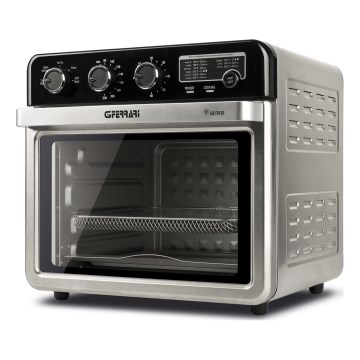 G3Ferrari G1022100 - Forno de convecção com função de fritadeira 2000W/230V 32 l aço inoxidável