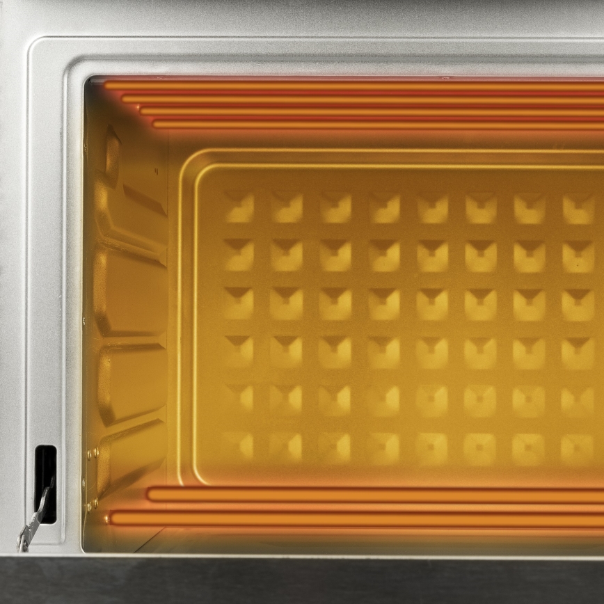 G3Ferrari G1022100 - Forno de convecção com função de fritadeira 2000W/230V 32 l aço inoxidável