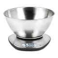 G3Ferrari G2006200 - Balança de cozinha digital com tigela, 2x pilhas AAA, em inox