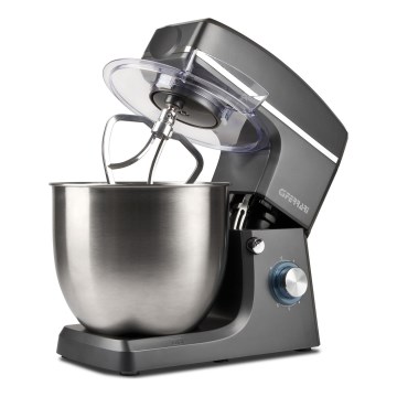 G3Ferrari G20113 - Robot de cozinha PASTAIO com taça em aço inoxidável, 10 L, 2200W/230V, cinzento