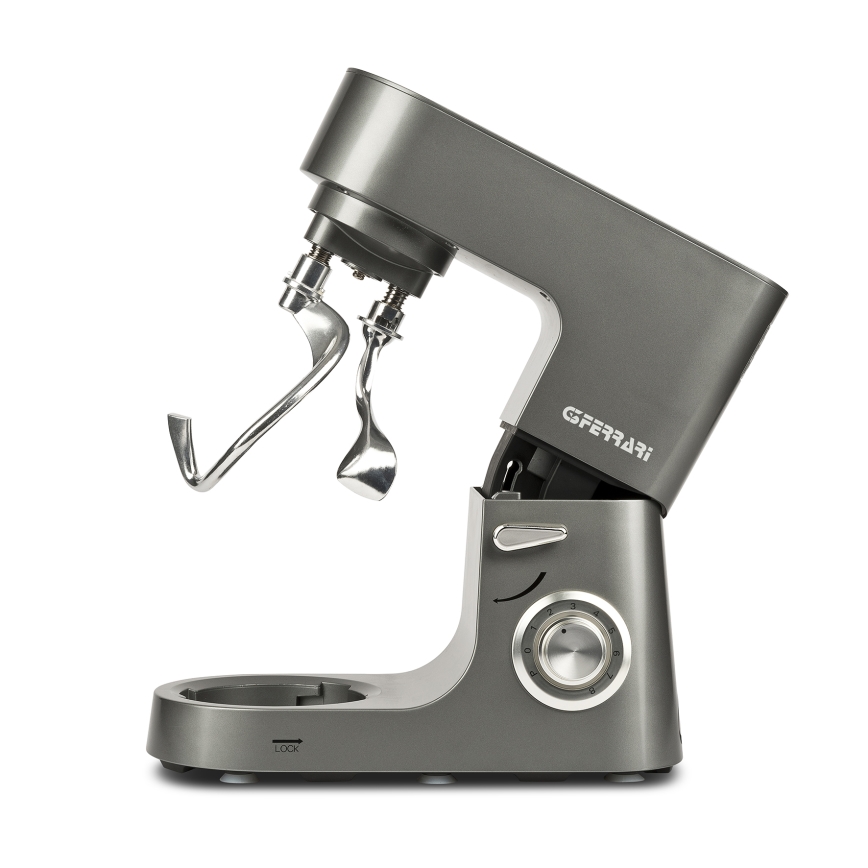 G3Ferrari G2016400 - Batedeira de bancada com gancho duplo PASTAIO 8 l 1800W/230V com acabamento cromado