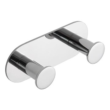 Gancho 11,5x4,5 cm aço inoxidável/prateado