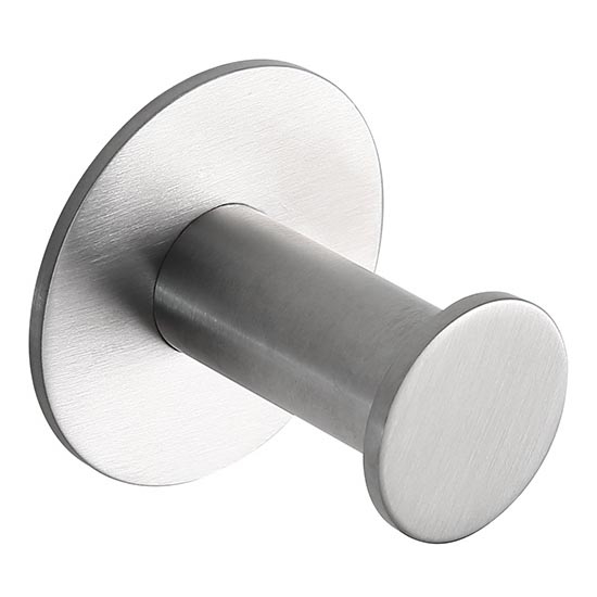 Gancho 4,5x4,5 cm aço inoxidável/prateado