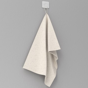 Gancho de parede 4x4 cm branco