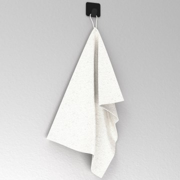 Gancho de parede 4x4 cm preto