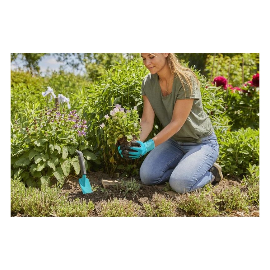 Gardena - Luvas de trabalho azul/preto