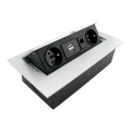 Gaveta com tomadas 2x230V/2xUSB/1xRJ45
