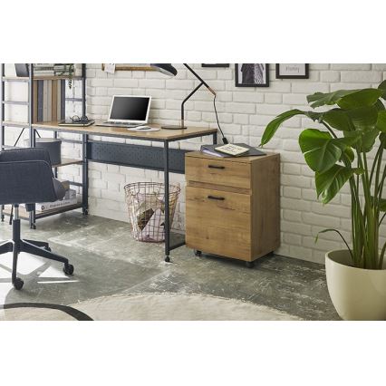 Gaveteiro de escritório MIRANE em carvalho