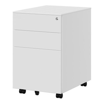Gaveteiro de escritório SECURIO, branco