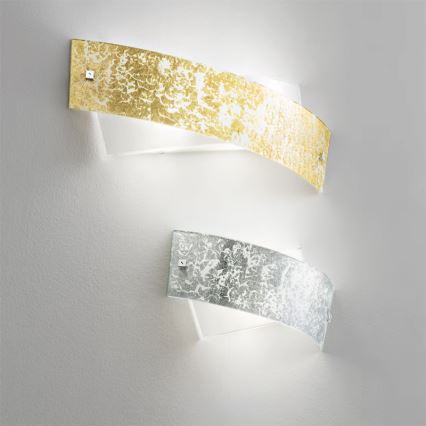 Gea Luce CAMILLA A P oro - Iluminação de parede CAMILLA 2xE14/28W/230V 34 cm dourada