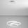 Gea Luce DIVA S P BIANCO - Candelabro suspenso LED com regulação DIVA LED/43W/230V branco