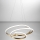 Gea Luce DIVA S P ORO - Candelabro suspenso LED com regulação DIVA LED/43W/230V dourada