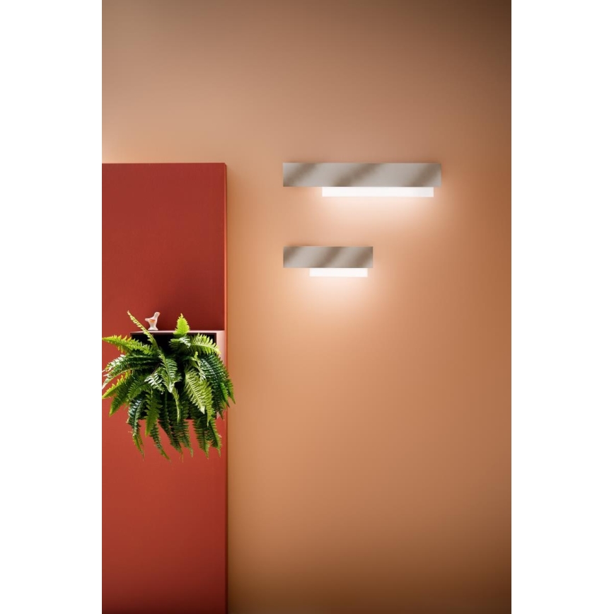 Gea Luce DOHA A P A - Iluminação de parede LED DOHA LED/15W/230V 40 cm cromado brilhante