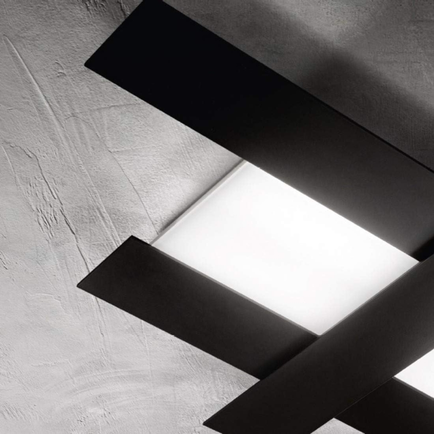 Gea Luce DOHA P G N - Iluminação de teto LED DOHA LED/50W/230V 104 cm preto