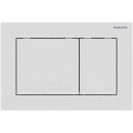 Geberit 115.080.01.1 - Botão de descarga Omega30 21,2x14,2 cm branco