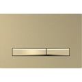Geberit 115.672.QF.2 - Botão de descarga Sigma50 24,6x16,4 cm latão escovado