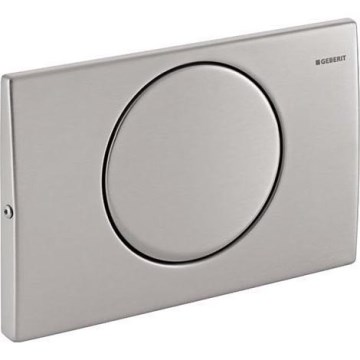 Geberit 115.751.00.1 - Botão de descarga Mambo 24,6x16,4 cm em aço inoxidável