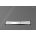 Geberit 115.788.JK.2 - Placa de descarga Sigma50 24,6x16,4 cm antracite/cromado mate