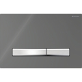 Geberit 115.788.SD.2 - Botão de descarga Sigma50 24,6 x 16,4 cm antracite/cromado mate