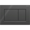 Geberit 115.883.DW.1 - Botão de descarga Sigma30 24,6x16,4 cm preto