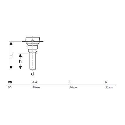 Geberit 154.153.00.1 - Conjunto de montagem para ralo linear CleanLine 20-250 mm